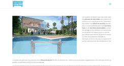 Desktop Screenshot of cloture-de-piscine.com