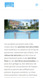 Mobile Screenshot of cloture-de-piscine.com